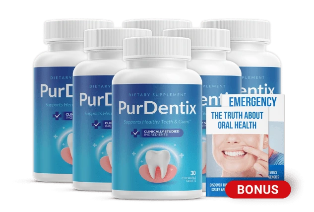 Purdentix 6 Bottles &mdash; Complete Oral Probiotic Formula